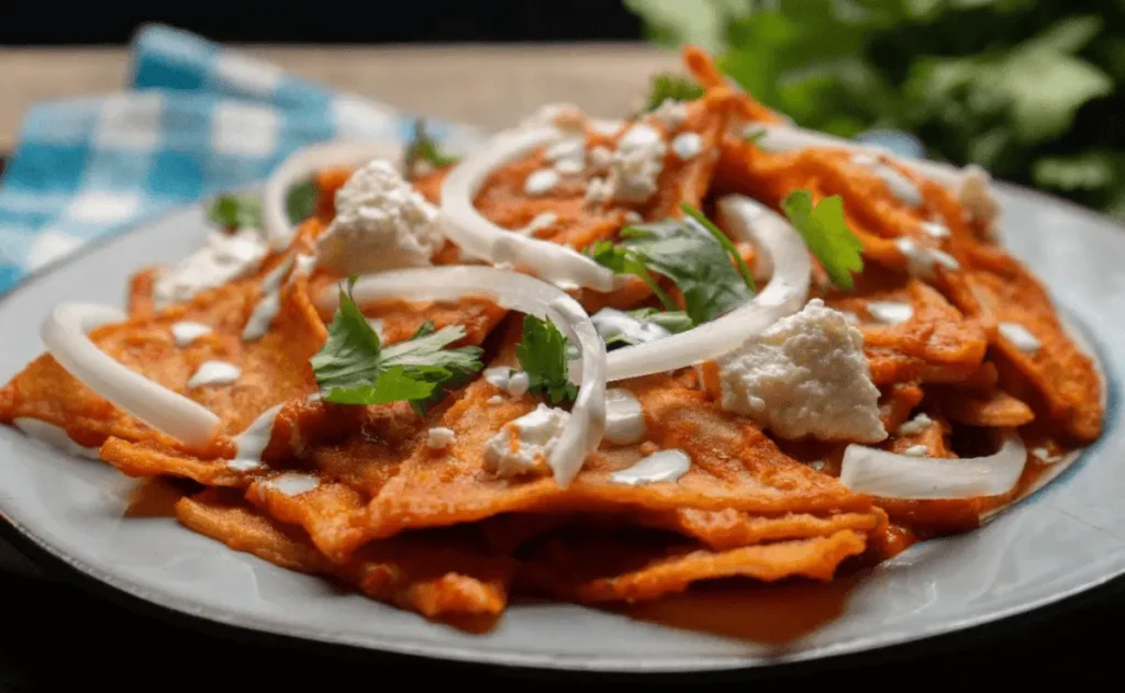 chilaquiles rojos