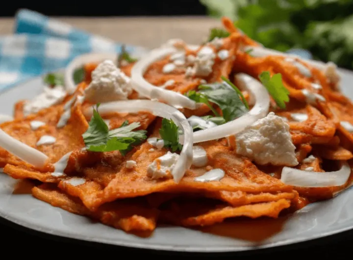 chilaquiles rojos