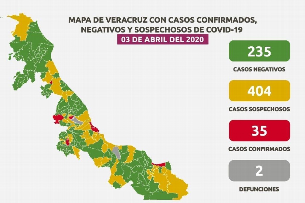 MAPA VERACRUZ CORONA