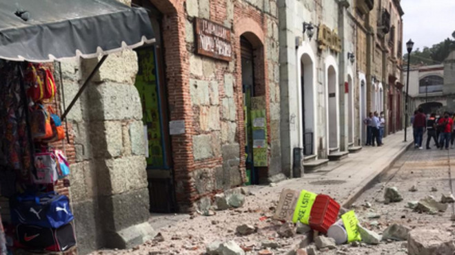 TEMBLOR EN OAXACA