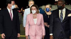 LLEGA PELOSI A TAIWAN