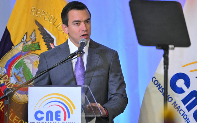 Daniel Novoa, presidente de Ecuador