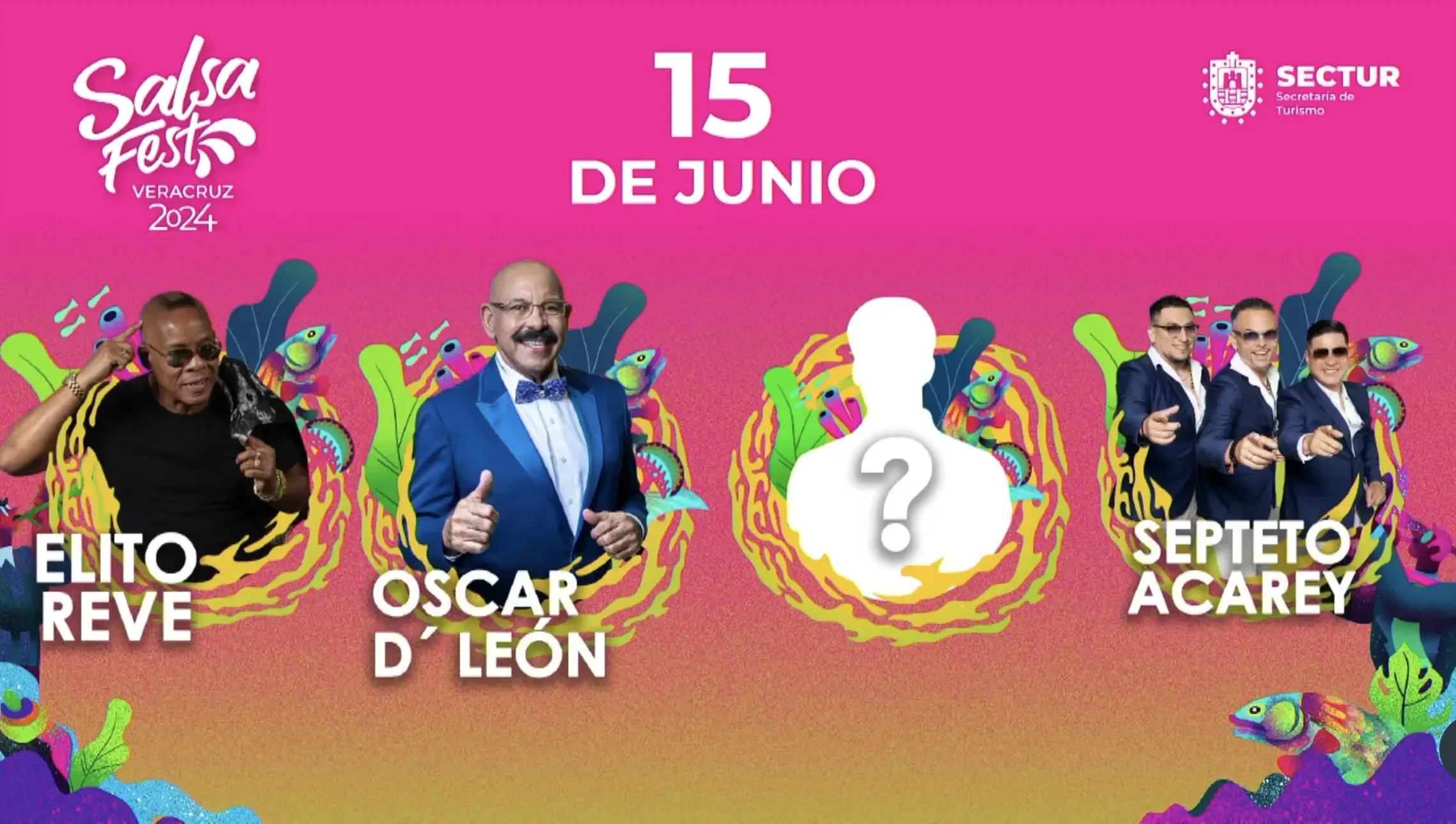 Estos son lo artistas que participarán en el Festival de la Salsa 2024