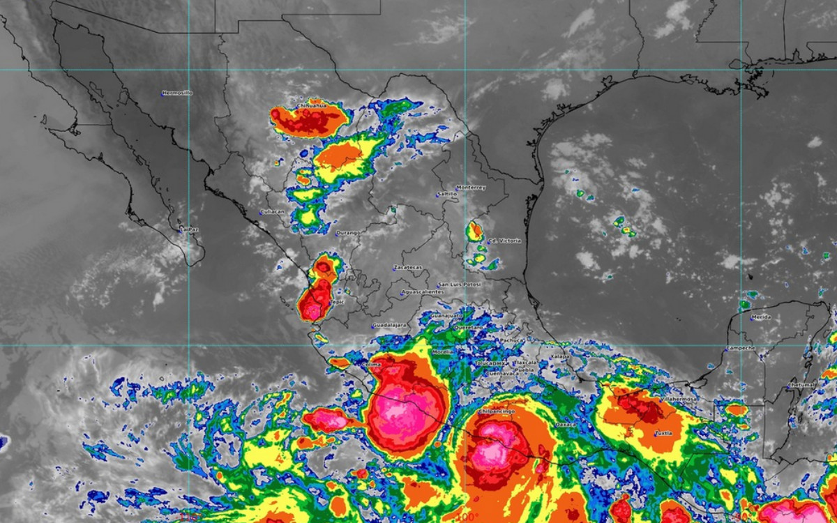 lluvia cdmx.huracan john