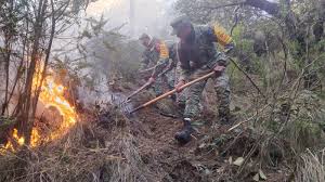 Incendio en perote