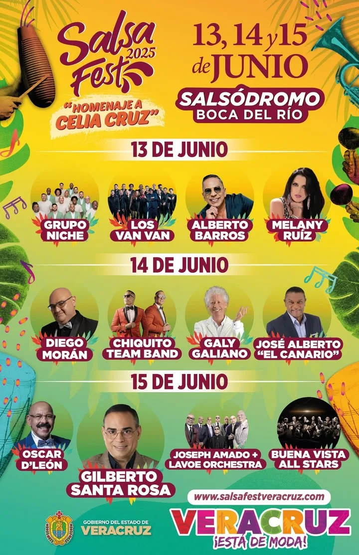 Estos son los artistas que participarán en el Salsa Fest 2025 495309953 1085754266921141 8945012045864473491 n