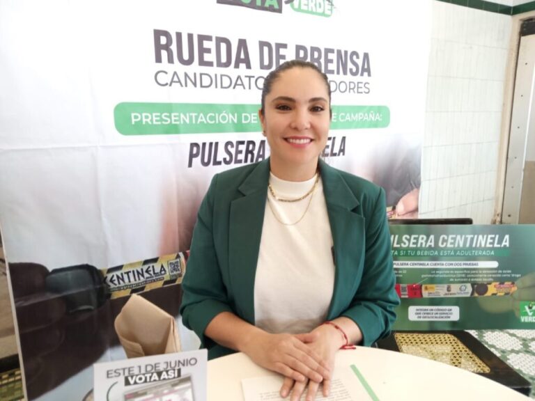 La candidata a Regidora por Boca del Río, Sabrina Zárate dio a conocer la iniciativa “Pulsera Centinela Guardián”
