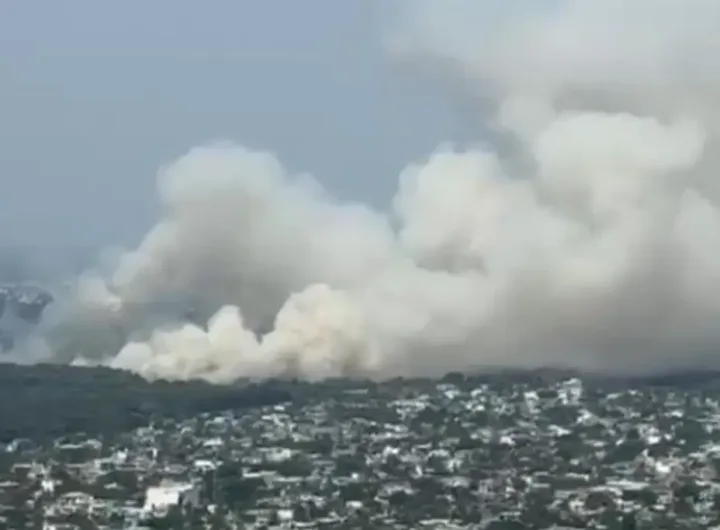 incendio en pantanos