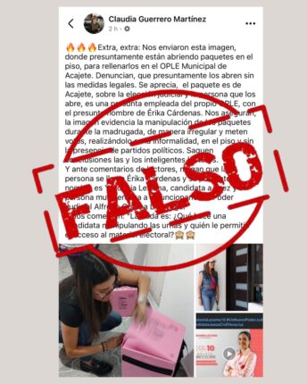 Comunicado 02 noticias falsas