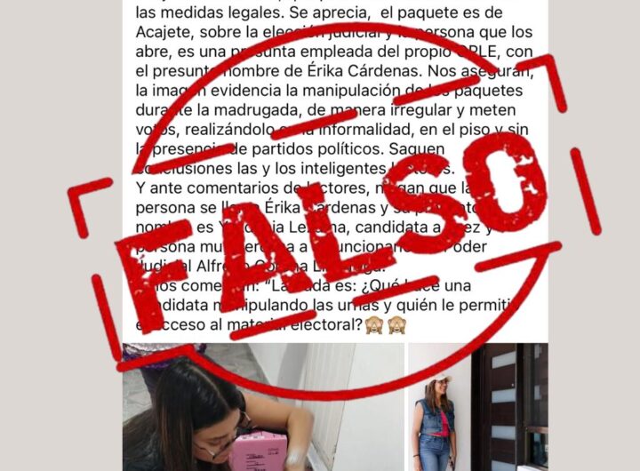 Comunicado 02 noticias falsas