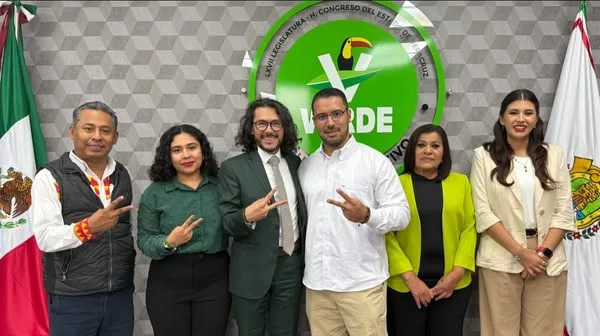 Se reúne Beto Cobos con presidente de la Jucopo y con bancada de PVEM beto pvem e1750397647339