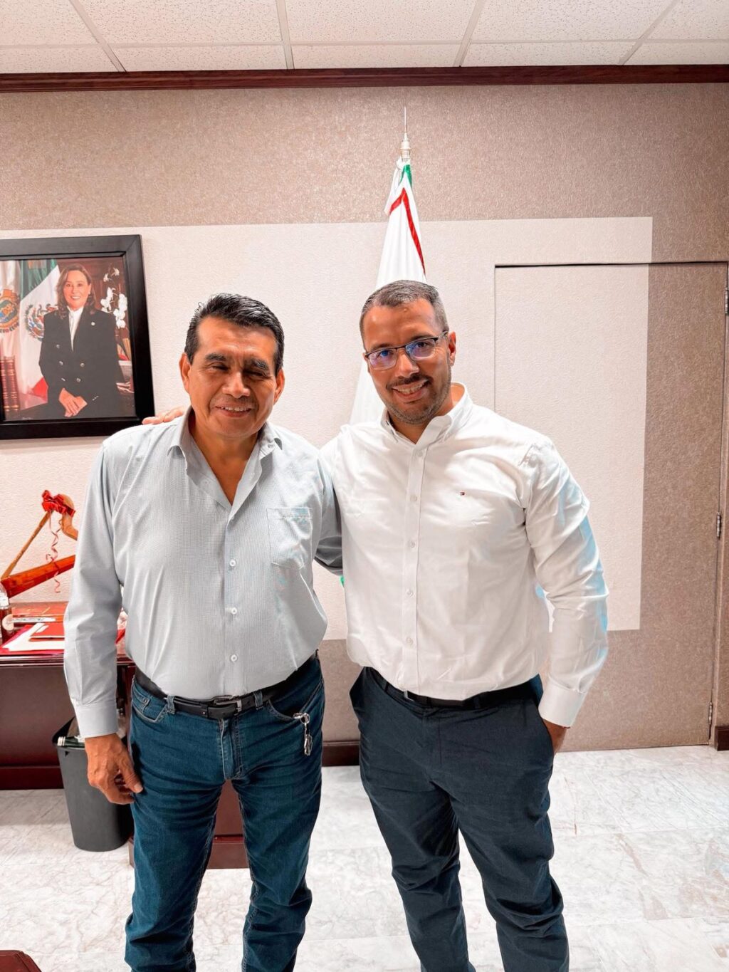 Refrenda Beto Cobos alianza de trabajo con Esteban Bautista en favor de Alvarado IMG 20250711 WA0000