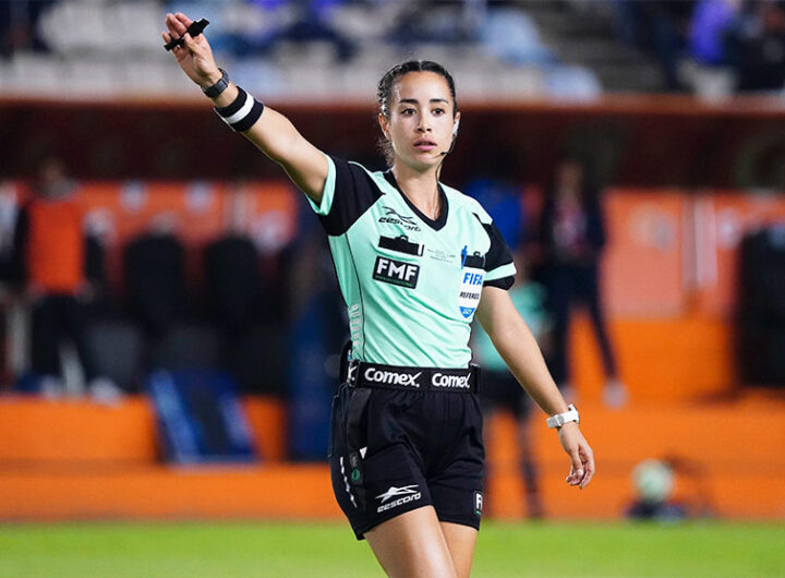 Katia Garcia arbitra Liga MX