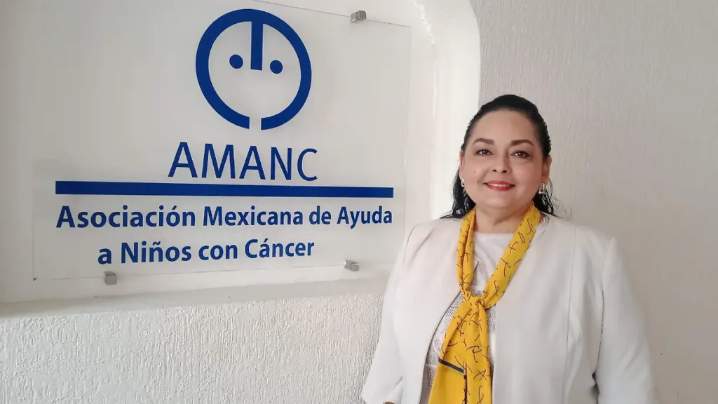 AMANC apoya a hospitales ante desabasto con envío de medicamentos contra el cáncer Susana Lara Garcia presidenta de la Asociacion Mexicana de Ayuda a Ninos con Cancer AMANC