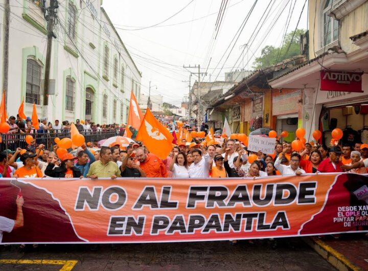 organiza mc marcha en papantla