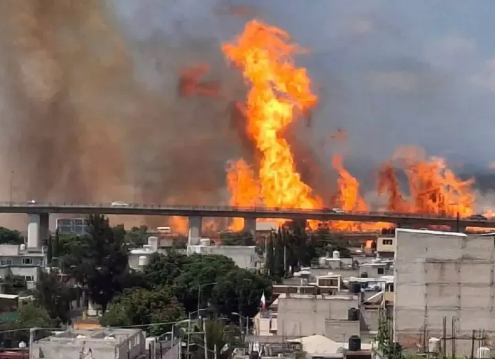 EXPLOSION EN IXTAPALAPA