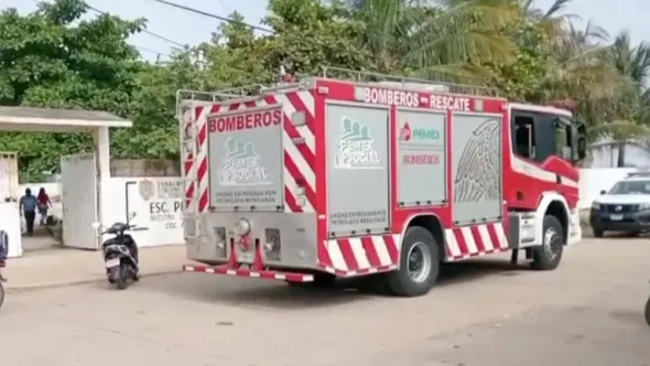 fuga amoniaco evacuacios escuelas Coatzacoalcos