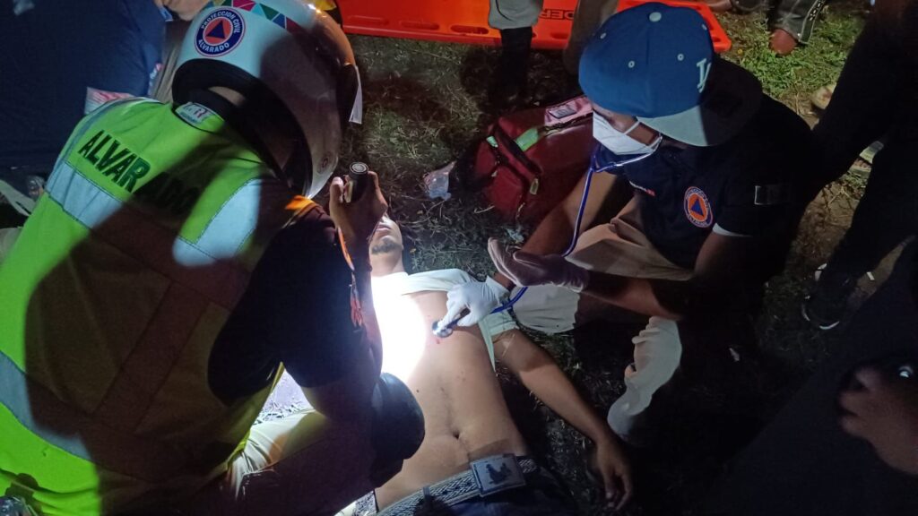 jinetre lesionado