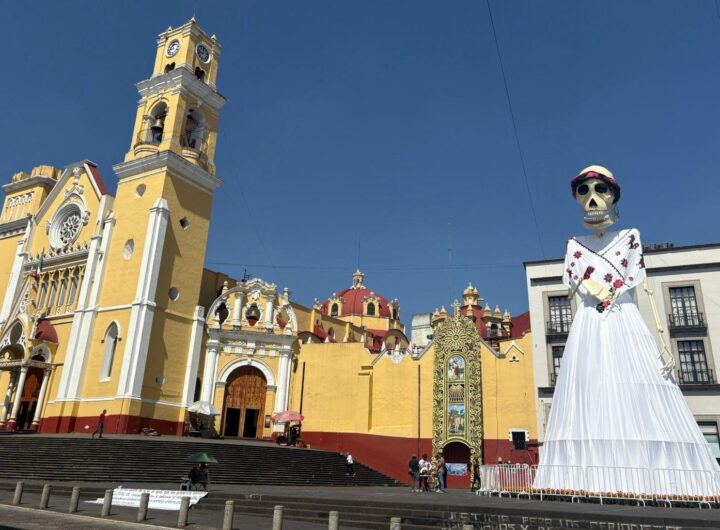 Instalan catrina monumental en Plaza Lerdo catrina monumental en Plaza Lerdo1