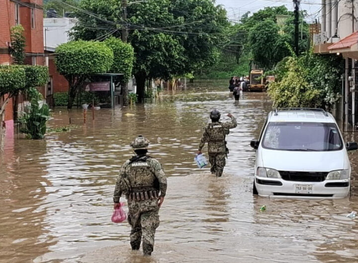 Continúa la suspensión de clases en el norte de Veracruz a causa de la contingencia inundacione