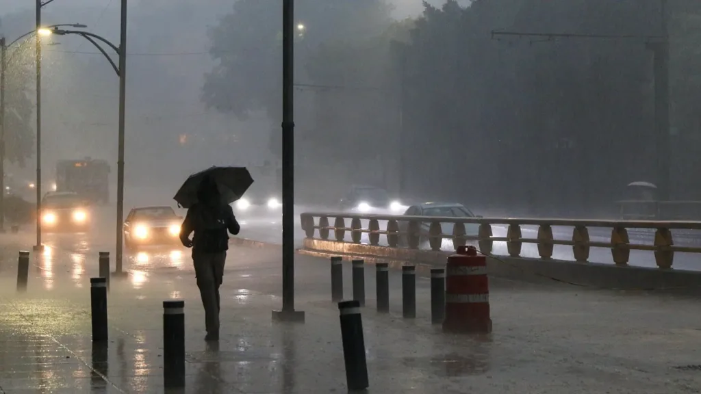 Frente frío 11 traerá vientos fuertes, lluvias y descenso de temperatura a Veracruz lluvias smn frio