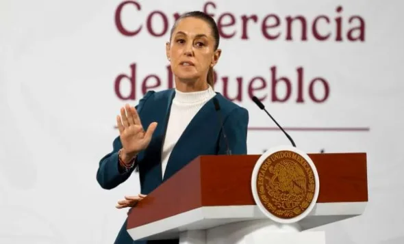 Sheinbaum señala que varios bloqueos de agricultores responden a intereses políticos sheinbaum 590x357 jpg