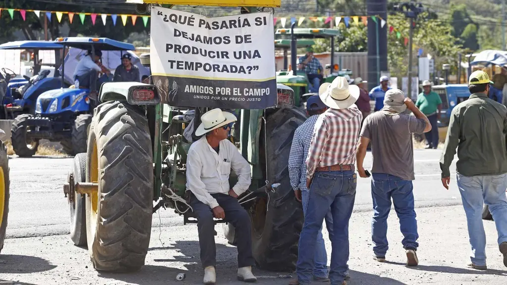 bloqueo de agricultores