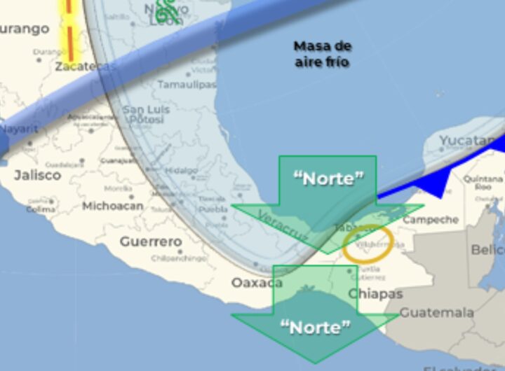 norte fuerte intenso pronostico veracruz