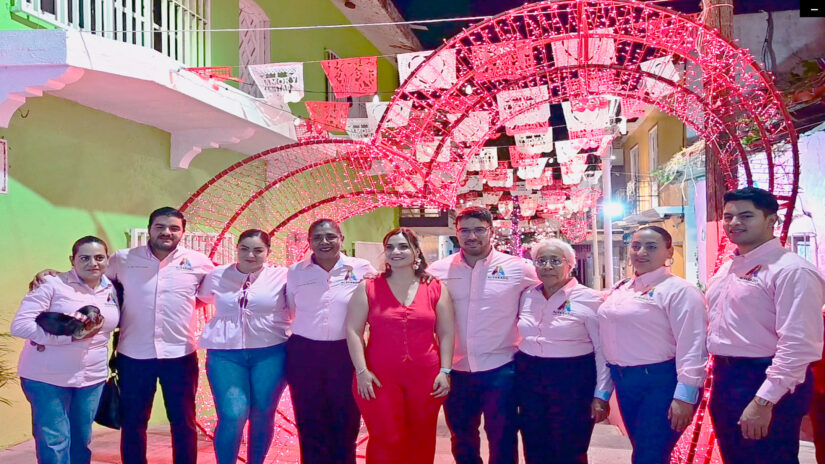 Inaugura Beto Cobos nuevos atractivos turísticos en centro de Alvarado FOTO CORAZON