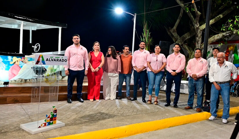 Inaugura Beto Cobos nuevos atractivos turísticos en centro de Alvarado LA ANCHA