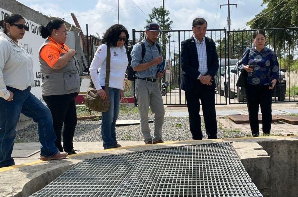 SPC y JICA supervisan en Poza Rica avances tras inundaciones de 2025